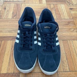 Adidas Gazelle Shoes Navy Blue Velvet
